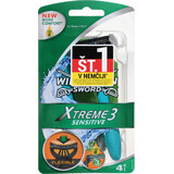 Afeitadora Wilkinson xtreme 3 sensitive, 4 piezas