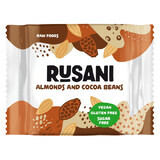Biscotti vegani con fave di cacao, 40 g, Rusani