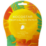 Strisce per la pelle del contorno occhi Tropical Mango, 3 g, Kocostar