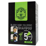 Shampoo ombreggiante per capelli e barba neri da uomo, 10 x 25 ml, Men's Master Professional