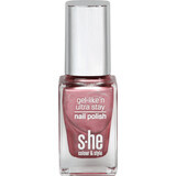 She stylezone color&style Smalto per unghie Gel-like'n ultra stay 322/346, 10 ml