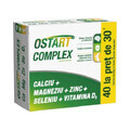 Ostart Complex Ca + Mg + Zn + Se + D3, 40 Filmtabletten, Fiterman Pharma