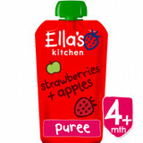 Strawberry and apple puree, 120 gr, Ella's Kitchen