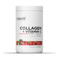 Collagen + Vitamin C Raspberry lemonade with mint, 400g, Ostrovit