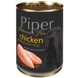 Alimento umido con pollo e riso integrale per cani Platinum Pure Dog, 400 g, Piper