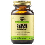 Korean Ginseng Root Extract, 60 Capsules, Solgar