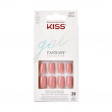 Unghie Finte Gel Fantasy Color, Nastri Corti Squoval, Kiss