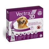 Controllo antiparassitario esterno per cani tra 25-40 kg Vectra 3D, 3 pipette, Ceva Sante