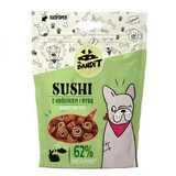 Sushi konijn en vis beloningen voor honden, 80 g, Mr Bandit