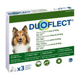Soluzione antiparassitaria spot per cani di peso compreso tra 20 e 40 kg Duoflect, 3 pipette, Ceva Sante