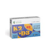 K2+D3+Q10 Ubiqsome, 30 compresse, Laboratoarele Remedia