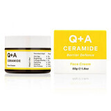 Crema viso con barriera protettiva alla ceramide, 50 g, Q+A