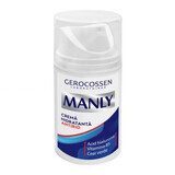 Crema idratante antirughe con acido ialuronico per uomo Manly, 75 ml, Gerocossen