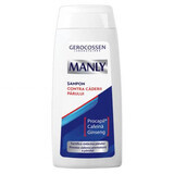 Shampoo alla caffeina contro la caduta dei capelli per uomo Manly, 275 ml, Gerocossen