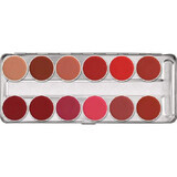 Palette di rossetti Kryolan 12 Shades Classic 2 48g