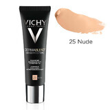 Vichy Dermablend - 3D Fondotinta Coprente per Pelle Grassa Tonalità 25, 30ml