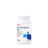 B Complex 50, B Vitamin Complex, 90 cps, GNC 