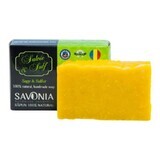 Sapone Naturale Salvia e Zolfo, 90g, Savonia