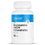 Glucosamina + MSM + Condroitina, 90 compresse, OstroVit