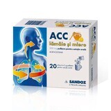 ACC limone e miele 200 mg, 20 bustine, Sandoz