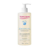 Gel detergente 2 in 1, Topicrem Bebe, 500 ml, NIGY