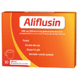 Aliflusin 500 mg/200 mg/4 mg X 10 sachets effervescent granules, Natur Produkt