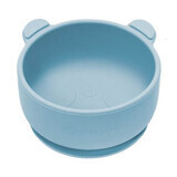 Ciotola in silicone con ventosa L'orsetto, 6 mesi+, Blu acqua, Appekids