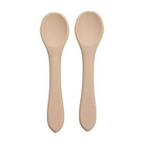 Silikonlöffel-Set, 6 Monate+, Bubble Beige, Appekids