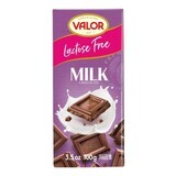 Cioccolato al latte senza lattosio, 100 g, Valor