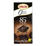 Cioccolato fondente con 85% di cacao, 100 g, Valor