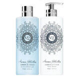 Set gel doccia e lozione corpo ambra e cedro, Aroma Selection, 2 x 500 ml, Vivian Gray