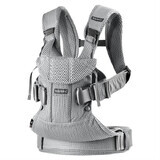 Marsupio One Air 3D Mesh, argento, BabyBjorn