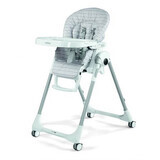 Prima Pappa Zero Follow Me 2 in 1, Grigio Lineare, Peg Perego