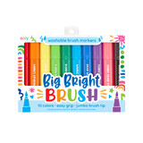 Pastelli lavabili Big Bright Brush, 10 colori, Ooly