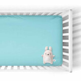 Knitted elastic sheet, 140x70 cm, Cyan, Tuxi Brands