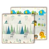 Play Deer double-sided insulated play mat, 197x177 cm, Milly Mally