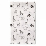 Zoo muslin blanket, 110 x 90 cm, BabyJem