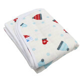 Double quilted muslin blanket, 80x100 cm, Baltic Bebe