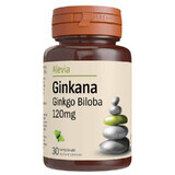 Ginkana Ginkgo Biloba 120mg, 30 tablets, Alevia