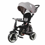 Triciclo pieghevole per bambini Rito Plus, Grigio, Qplay