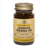 Ginkgo Biloba 60, 60 capsules, Solgar