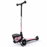 Monopattino pieghevole per bambini Highwaykik 2, 2 anni, Lifestyle Rose, Scoot & Ride