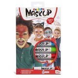 Set di 6 colori in pelle Party, Maskup, Carioca