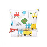 Set completo di lenzuola e protezioni laterali, 120x60 cm, Cars, Fic Baby