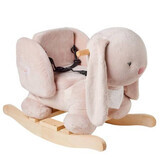 Dondolo Apple Bunny, 10-36 mesi, Rosa, Nattou