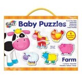 Set di 6 puzzle per bambini, 2 pezzi, Galt