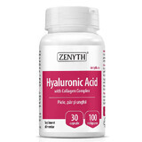 Acido ialuronico con complesso di collagene, 30 capsule, Zenyth