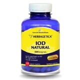 Iodio naturale 500mcg, 120 capsule, Herbagetica