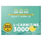 L-Carnitina 3000 mg al gusto di limone, 20 fiale, Gold Nutrition