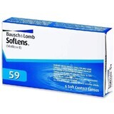 Lenti a contatto SofLens 59, -00.75, 6 pezzi, Bausch Lomb